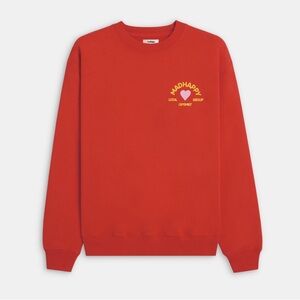 Madhappy Advanced Loving Crewneck in Red